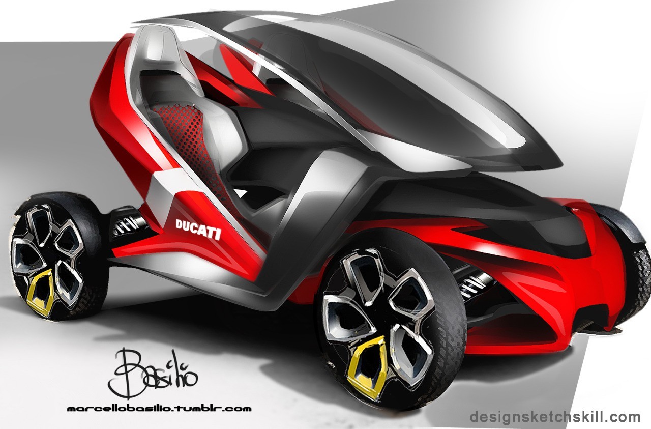 Hand drawn，design sketch，locomotive，motorcycle，vehicle，