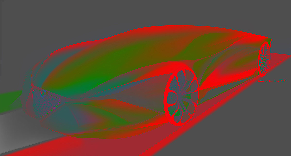 vehicle，Hand drawn，automobile，R.G.B，