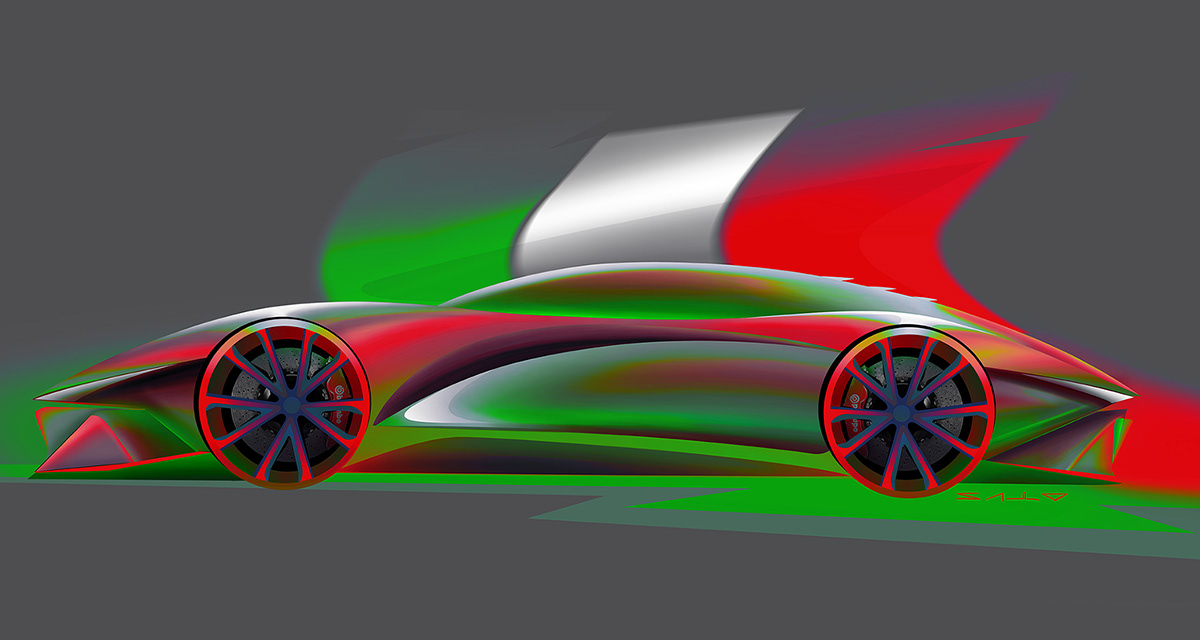 vehicle，Hand drawn，automobile，R.G.B，