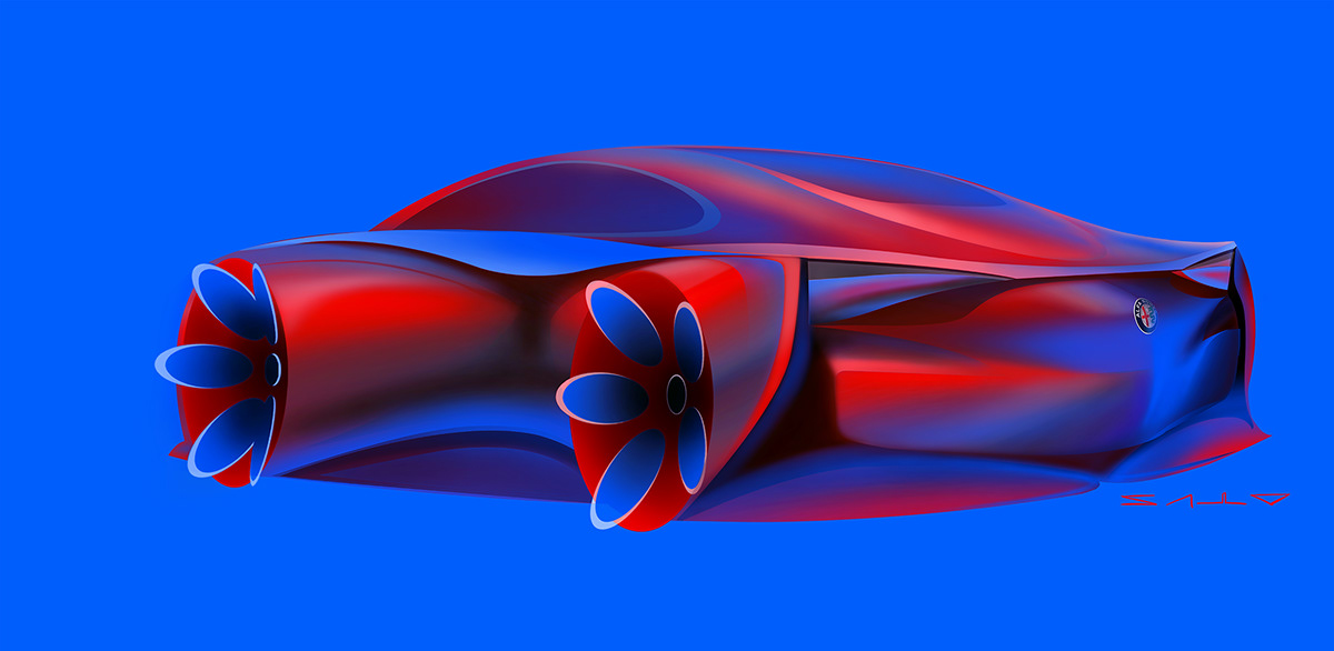 vehicle，Hand drawn，automobile，R.G.B，