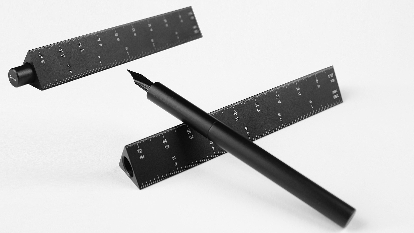 Pen，ruler，Stationery，Scale，