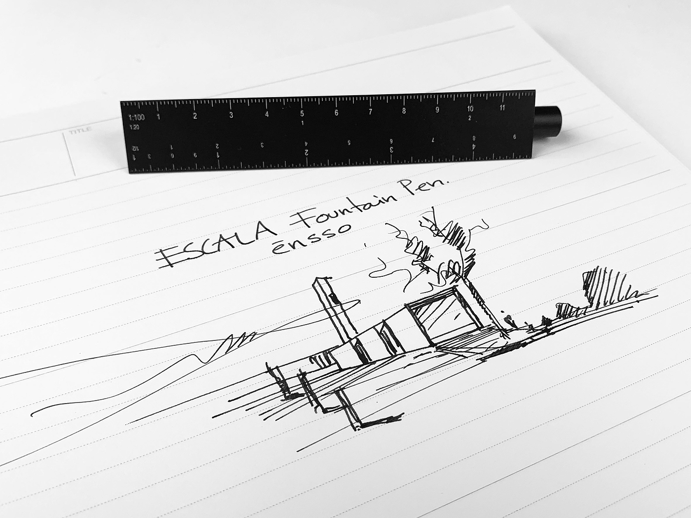 Pen，ruler，Stationery，Scale，