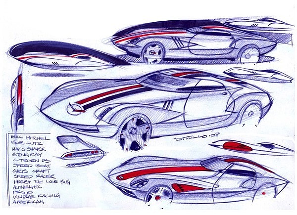 Hand drawn，