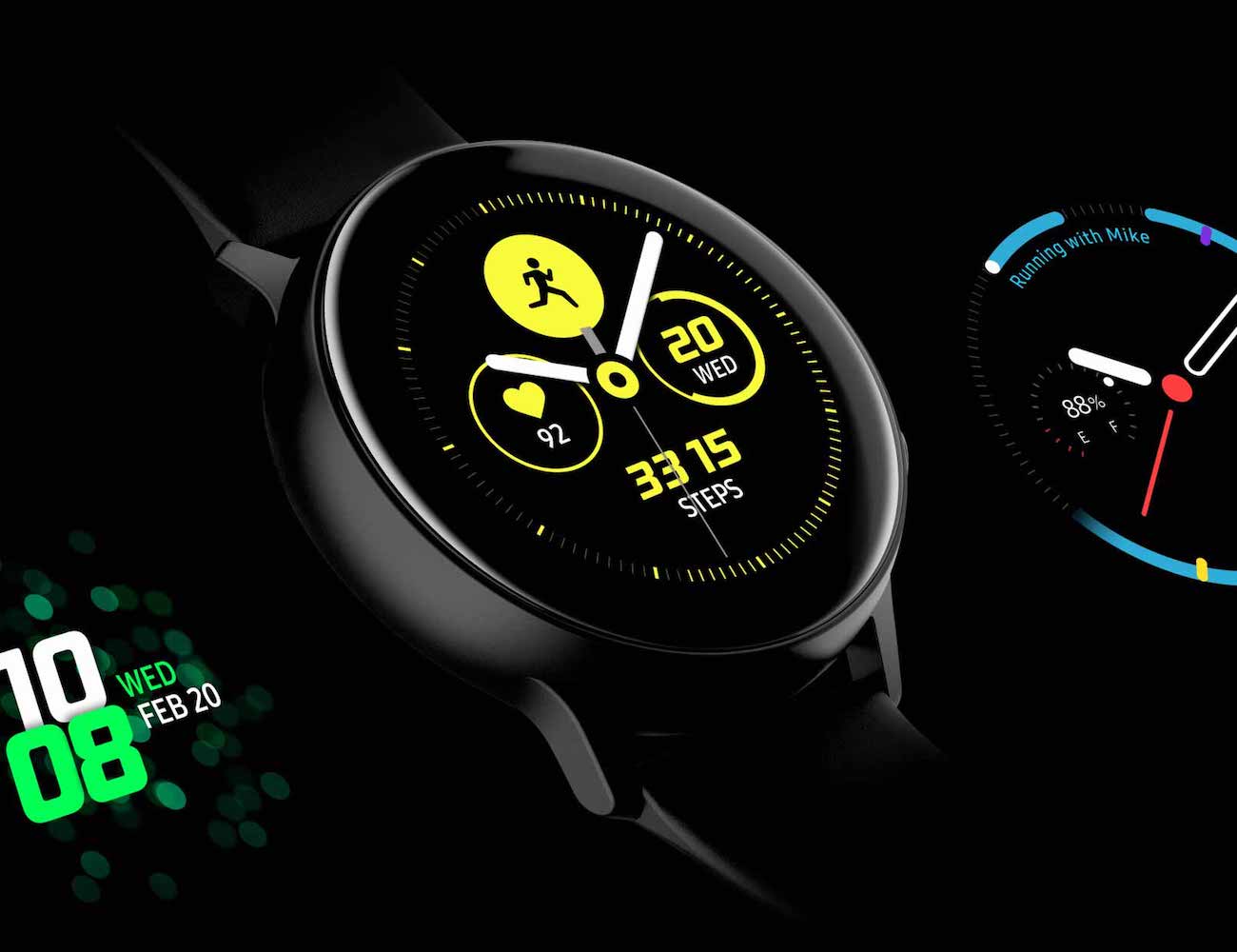 Galaxy Watch，Samsung，Wrist watch，Active Smart Fitness，