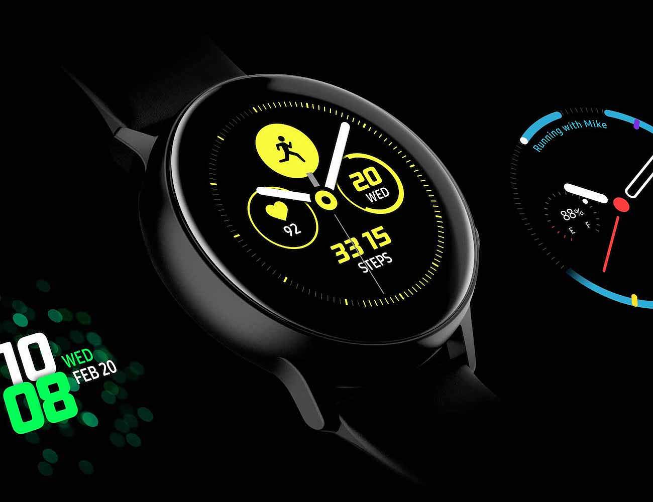 Galaxy Watch，三星，手表，Active Smart Fitness，