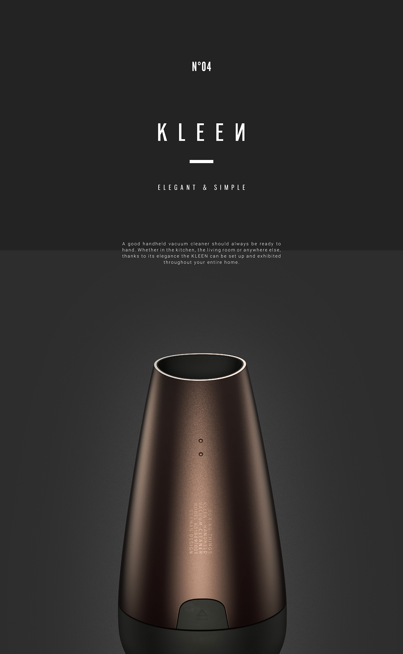 Tassilo Eissing，Vacuum cleaner，KLEEN，Handheld，vacuum，