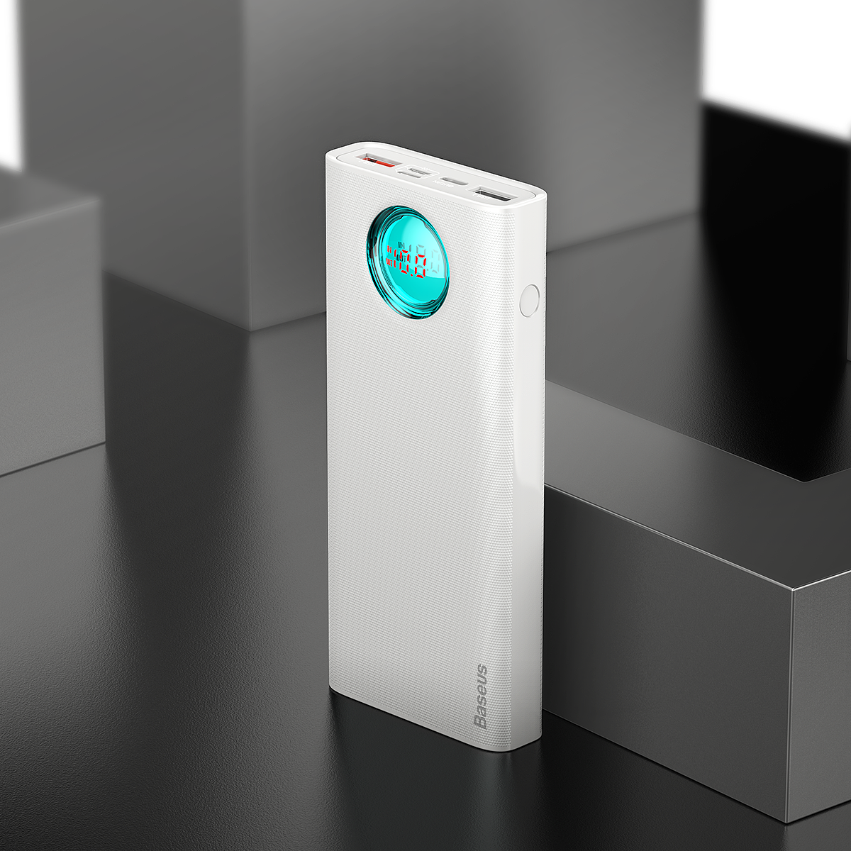 portable source，20000mAh，Liuguang，Coloured glaze，Energy ball，Colorful ball，