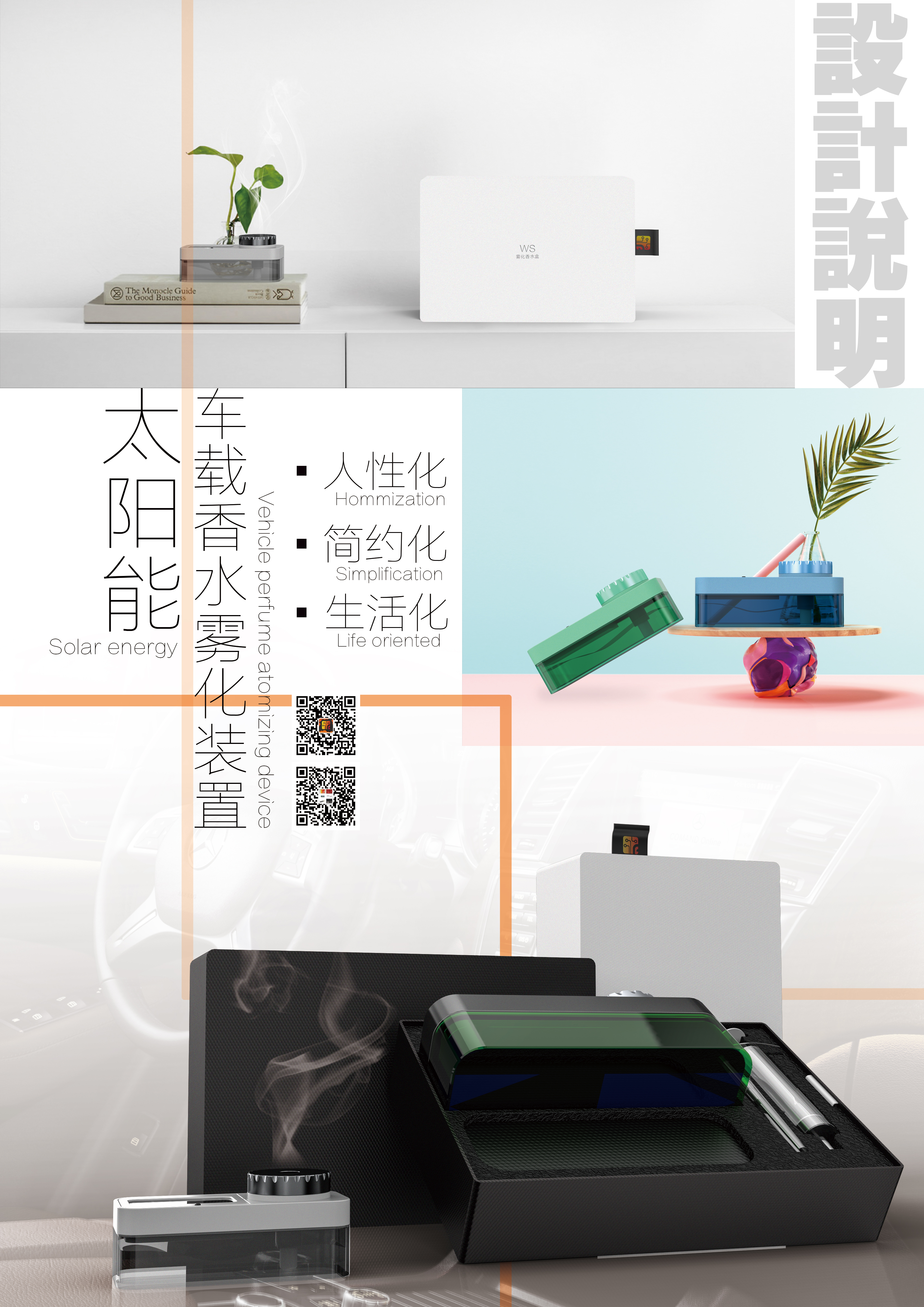 atomization，Perfume，Atomizer，solar energy，Perfume box，vehicle，