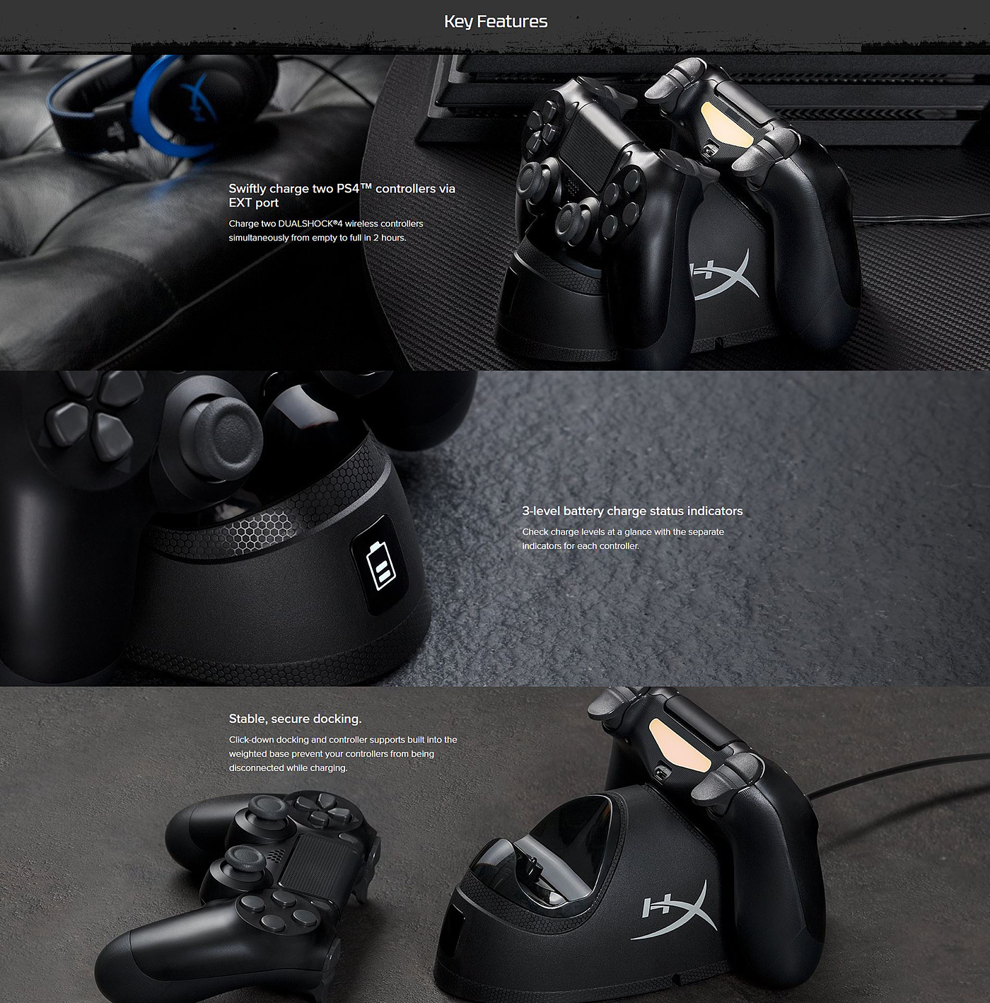 HyperX，Charge and play duet，Digital，product design，