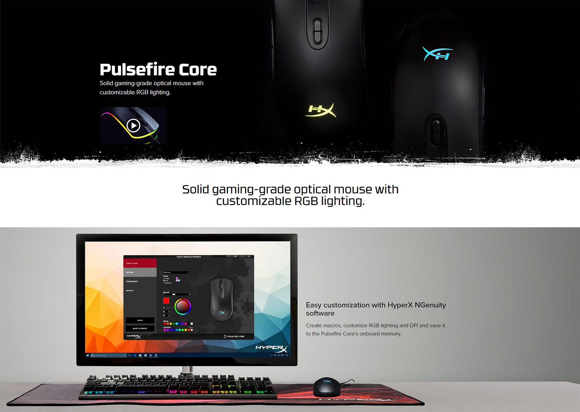 Computer accessories，Digital accessories，Gaming Mouse，HyperX，
