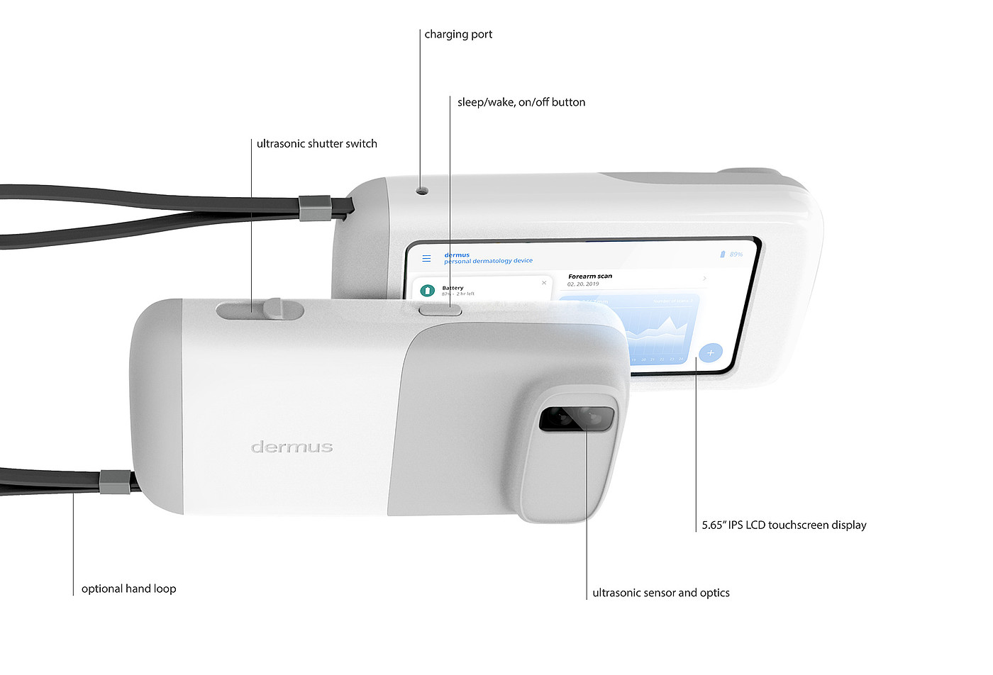 the skin department，Handheld，medical apparatus and instruments，Dermus，