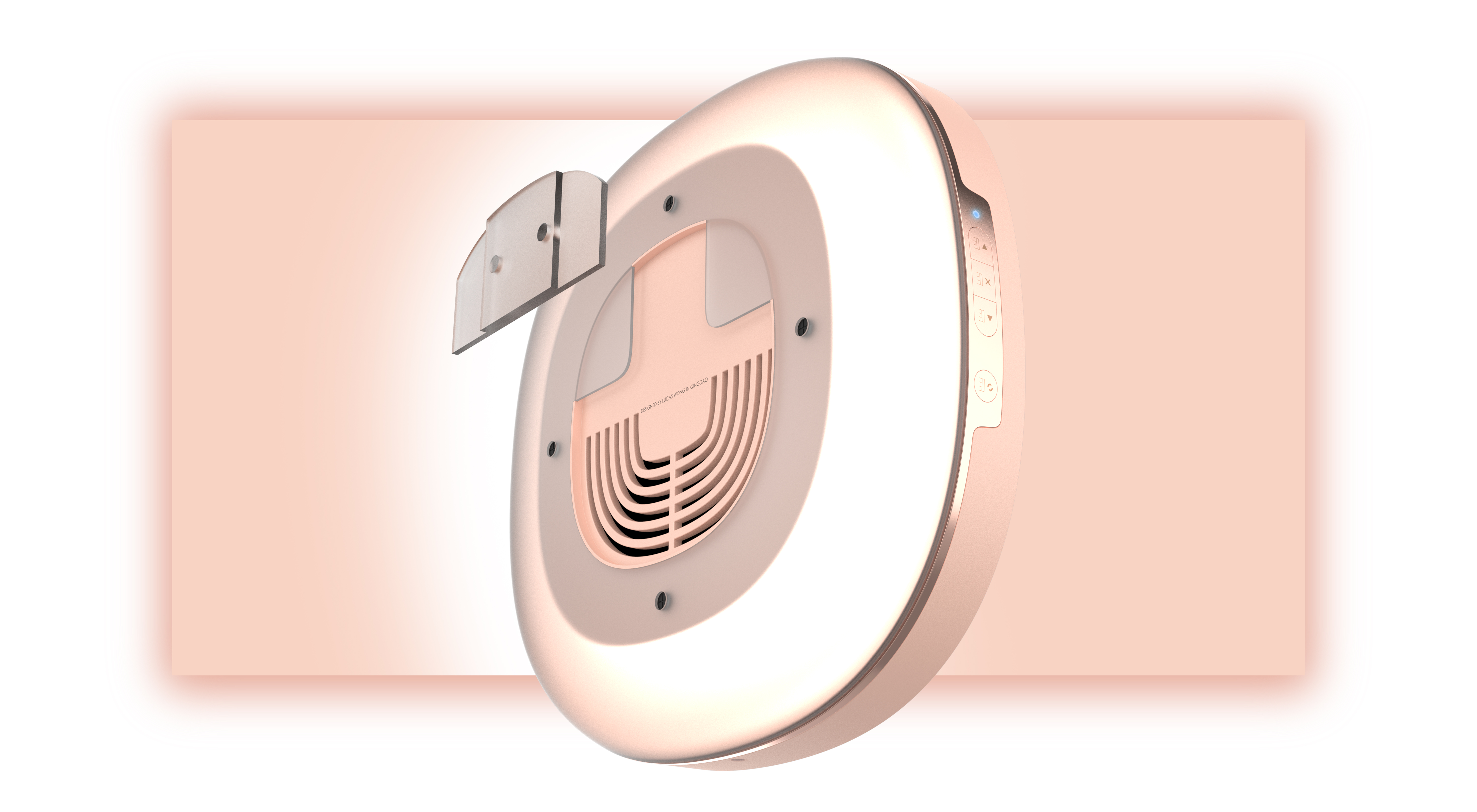 Internet of things，Household appliances，Wall mounted sound，Intelligent hardware，conceptual design，