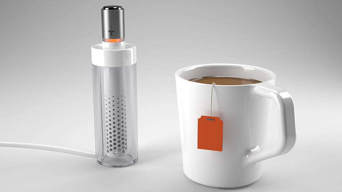 Stainless steel tea maker，Borosilicate glass induction，Fast and simple，Induction charger ，Modern tradition，