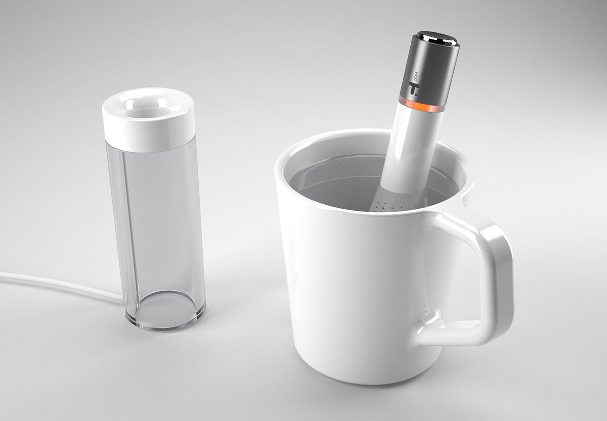 Stainless steel tea maker，Borosilicate glass induction，Fast and simple，Induction charger ，Modern tradition，