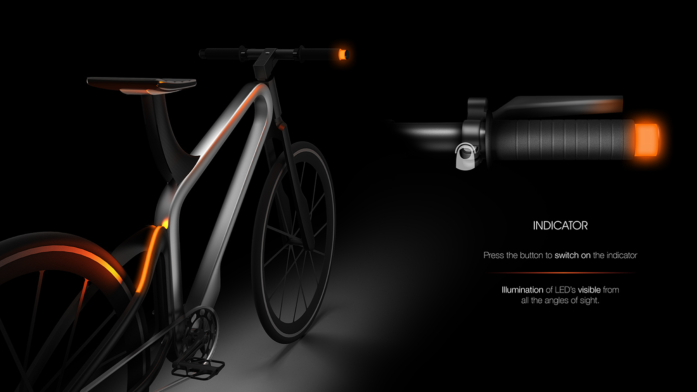 Bicycle，Concept Car，Bicycle，motion，Low carbon travel，Safe riding，