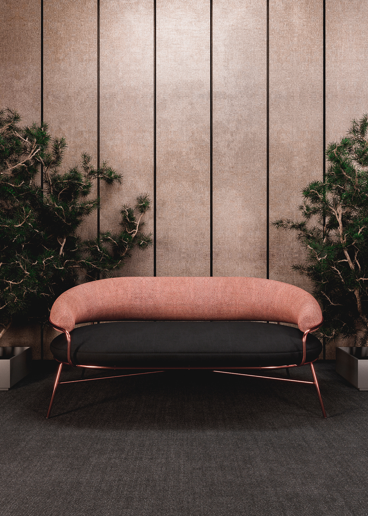 Italy，copper ，De Medici，Ihor Havrylenko，rose gold，chair，sofa，