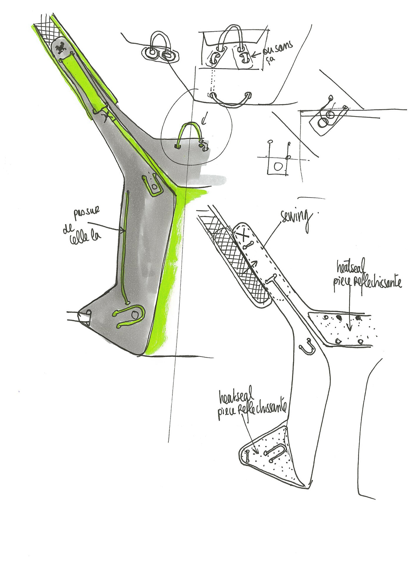 Sports equipment，knapsack，black，