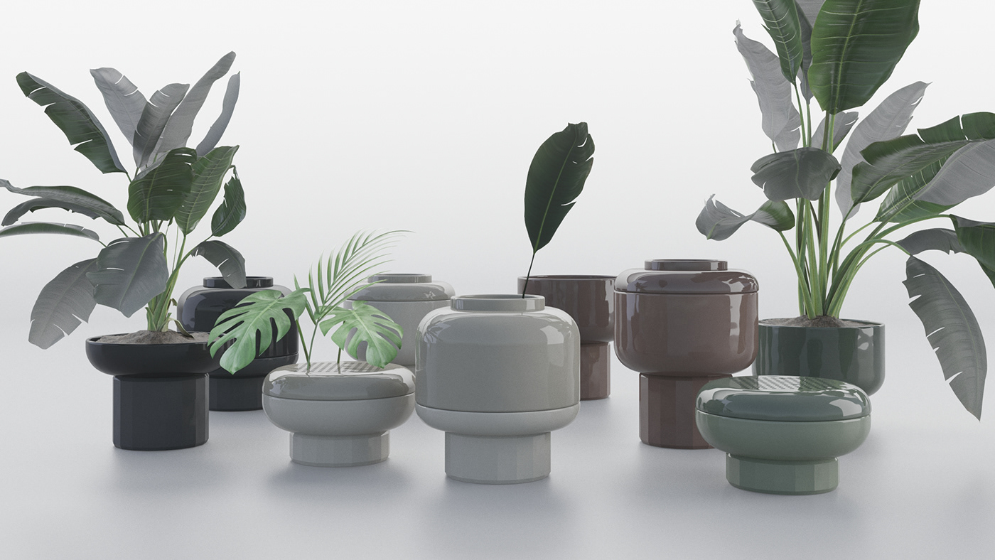 Denis Sokolov，vase，container，SVN studio，Ceramics，ceramics，