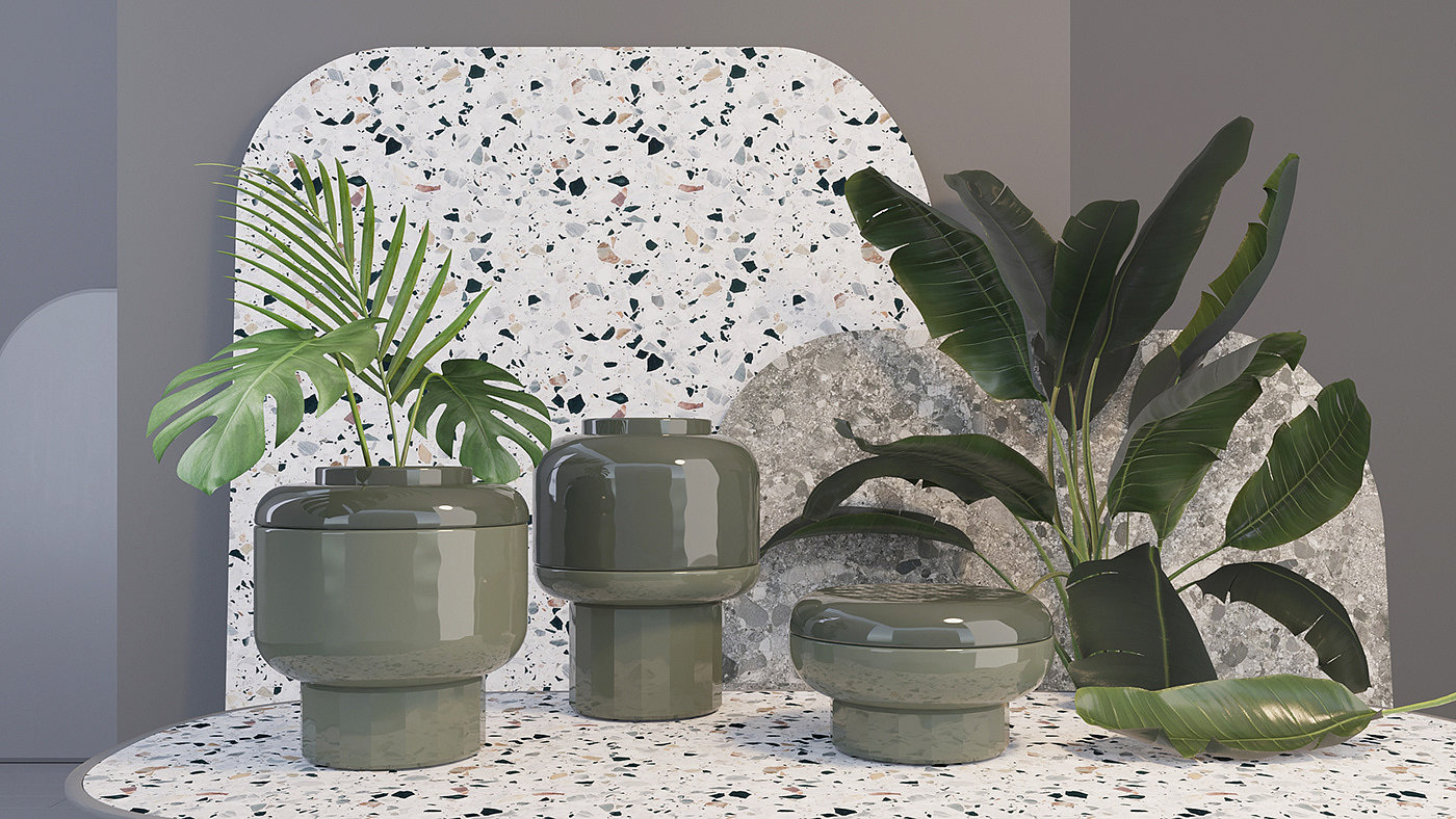 Denis Sokolov，vase，container，SVN studio，Ceramics，ceramics，