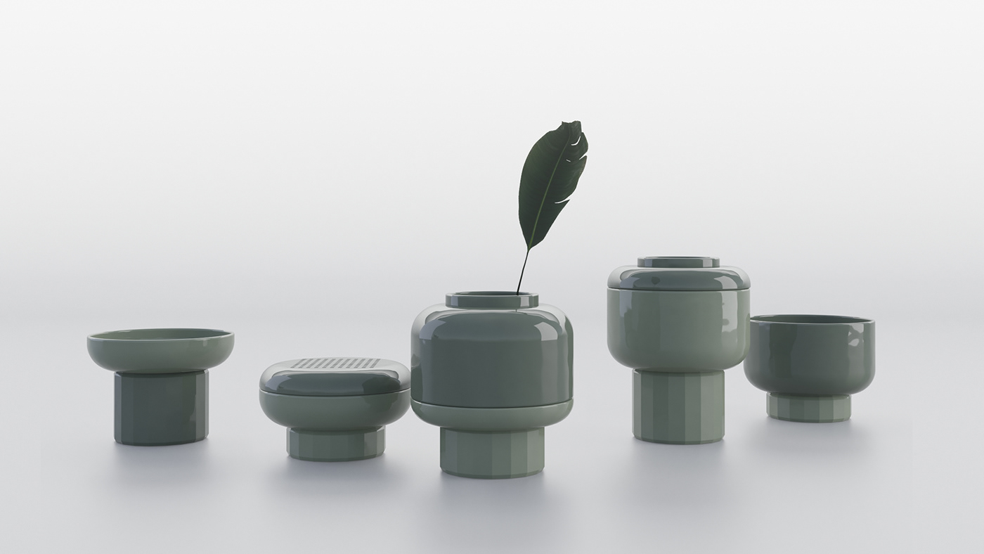 Denis Sokolov，vase，container，SVN studio，Ceramics，ceramics，