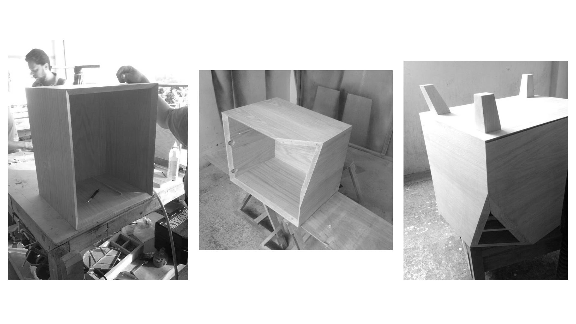 Tadao，bedside cupboard，woodiness，