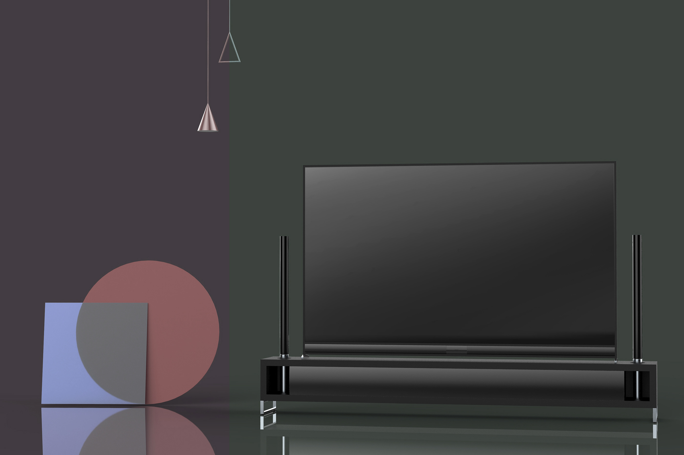 Living & Speaker，volume，Television，