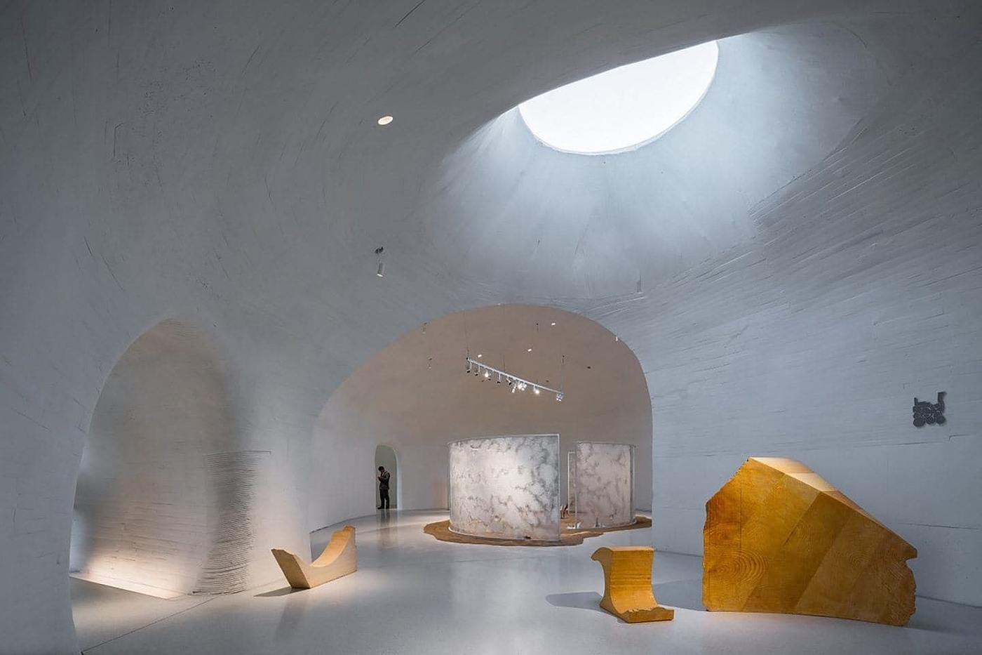 Architecture，Sand dunes，Ullens Contemporary Art Center，UCCA，