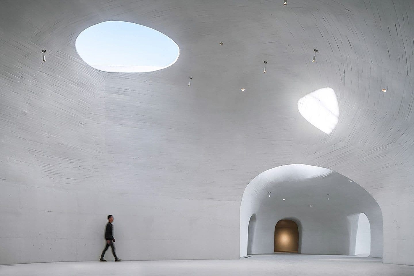Architecture，Sand dunes，Ullens Contemporary Art Center，UCCA，