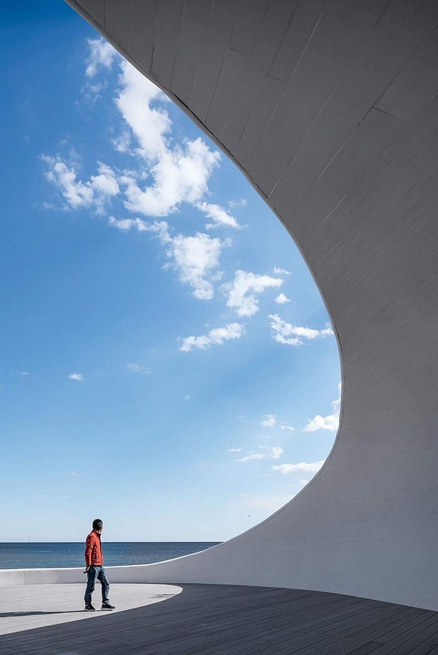 Architecture，Sand dunes，Ullens Contemporary Art Center，UCCA，