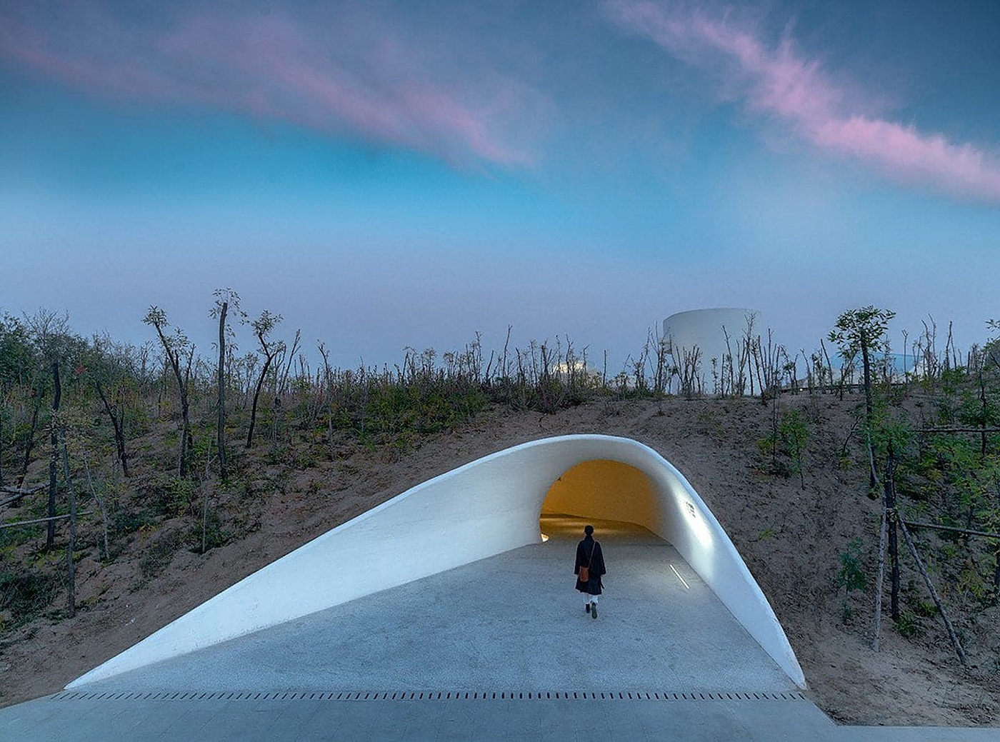 Architecture，Sand dunes，Ullens Contemporary Art Center，UCCA，