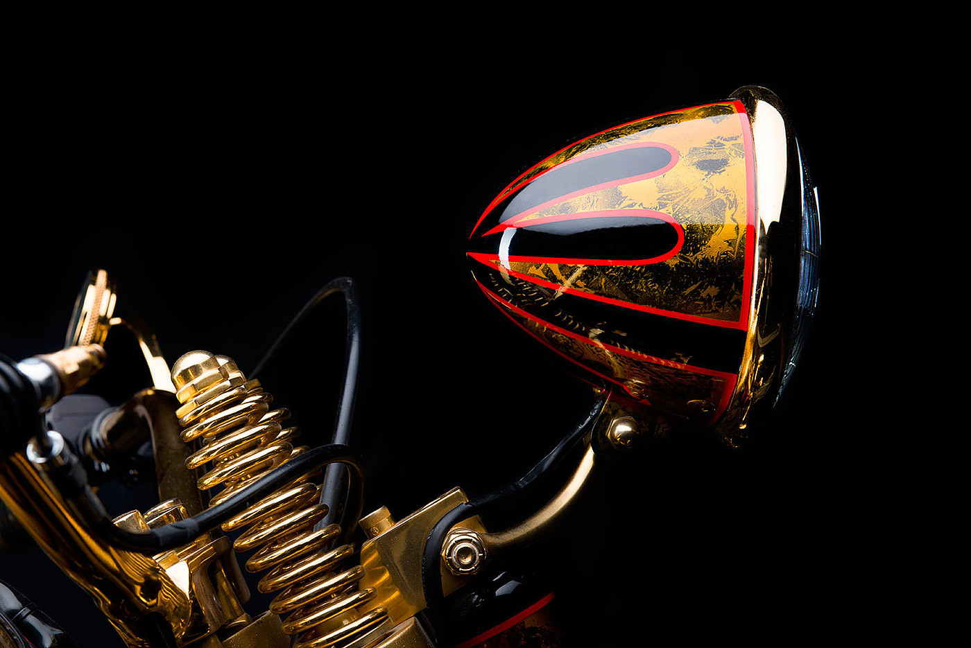 locomotive，Retro，Punk，American style，west，details，motorcycle，vehicle，