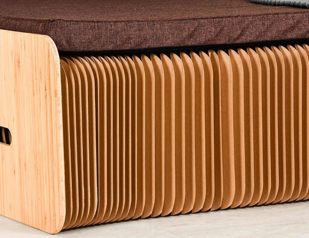 environment protection，Paper，furniture，Bed，Folding bed，