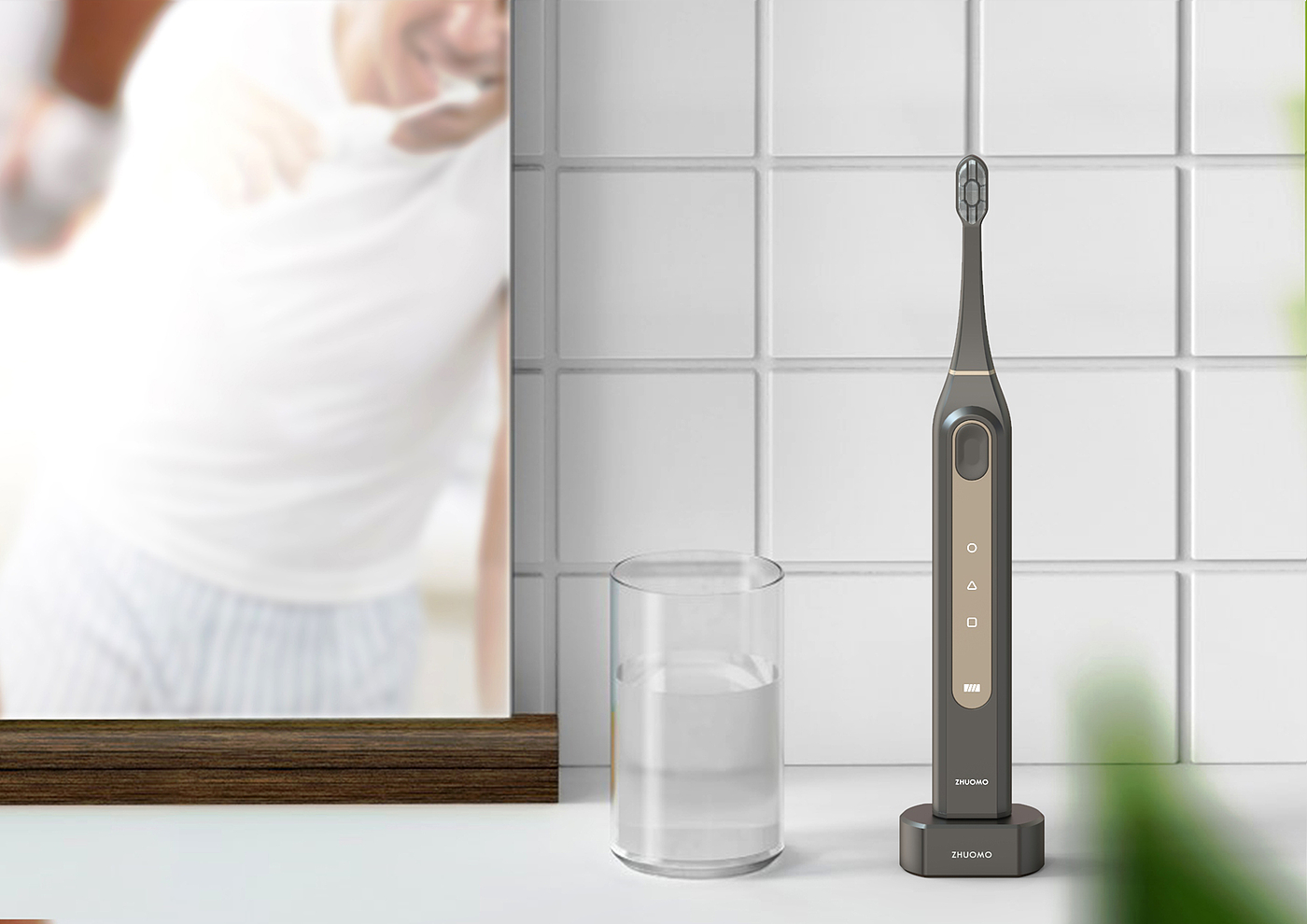 Electric toothbrush，Architectural language，Gothic architecture，toothbrush，