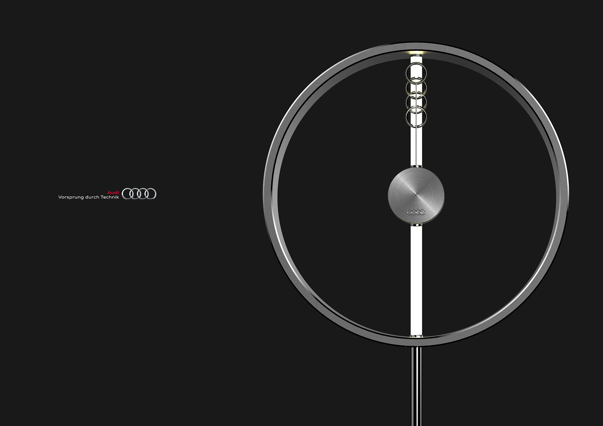 product design，Arts and Crafts，Clock，audi，