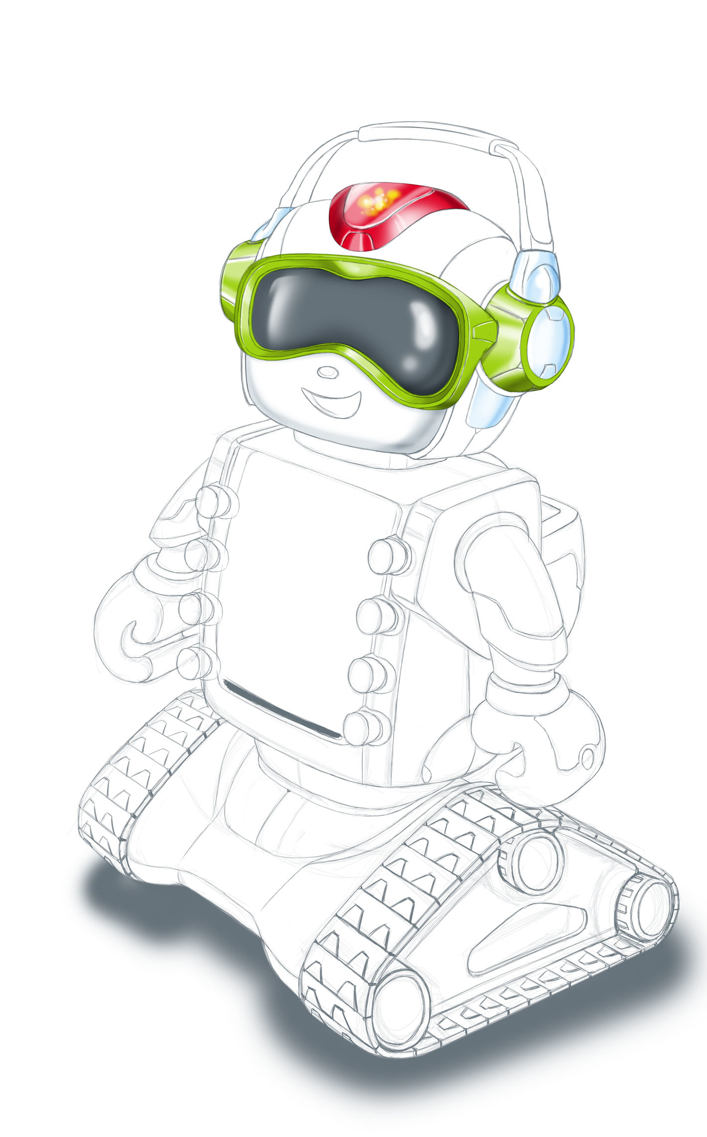 Welcome to make bricks, thank you!，Modeling design，