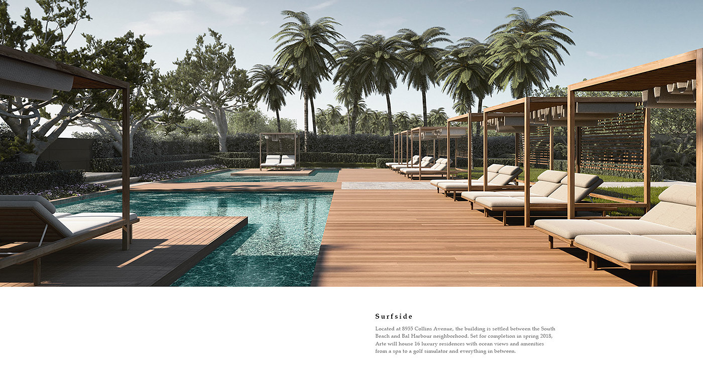 on vacation，Antonio Citterio，Surfside，residence，luxury，