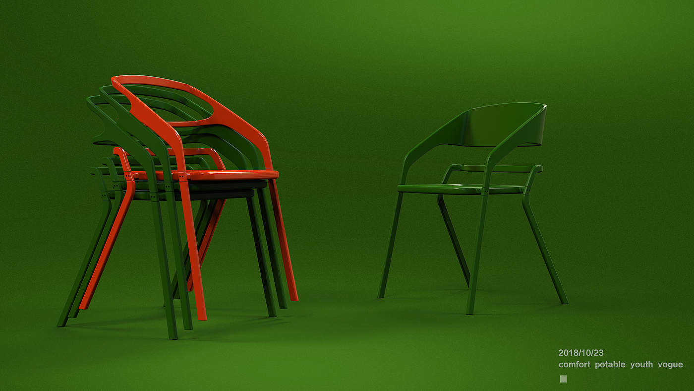 Furniture design, product design, chair，