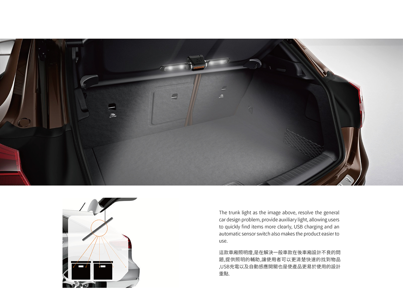 Atom Sun，Trunk Light，carriage，Lighting，lighting，