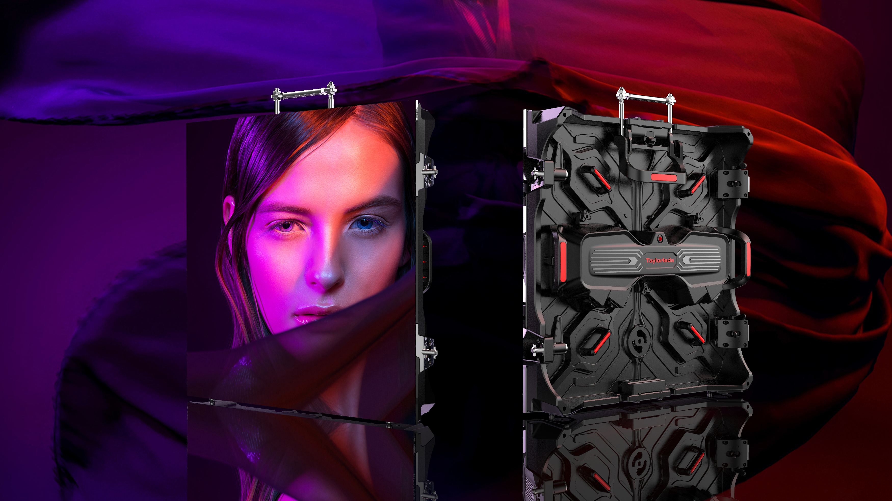 LED display screen，industrial design，