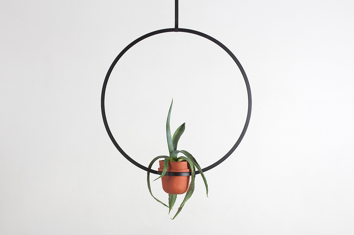 industrial design，product design，Green plant，Metal，