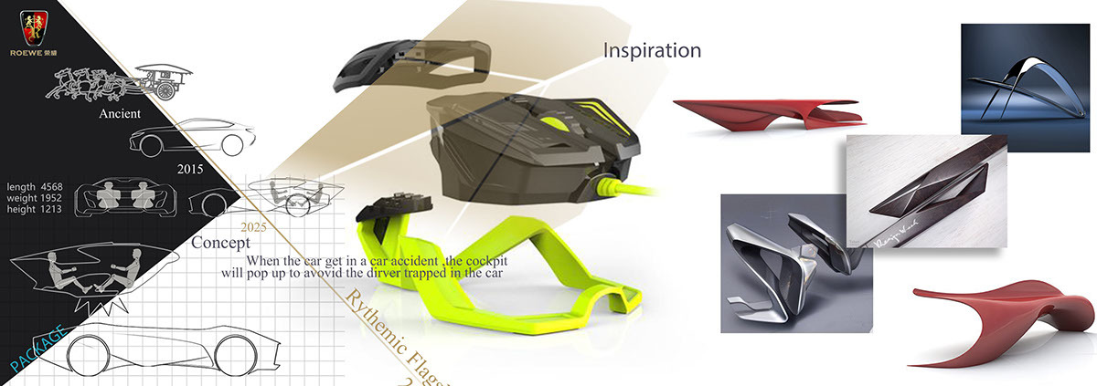 Automatic design，Sense of science and technology，Visual design，Fashion domineering，Unique shape，