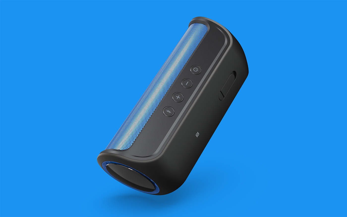 Bluetooth，Hand drawn，red，Intelligent speaker，