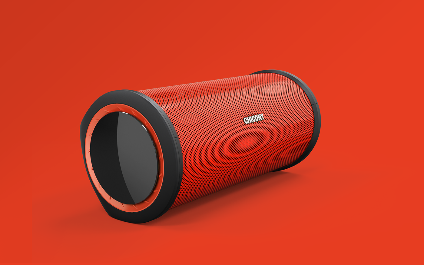 Bluetooth，Hand drawn，red，Intelligent speaker，