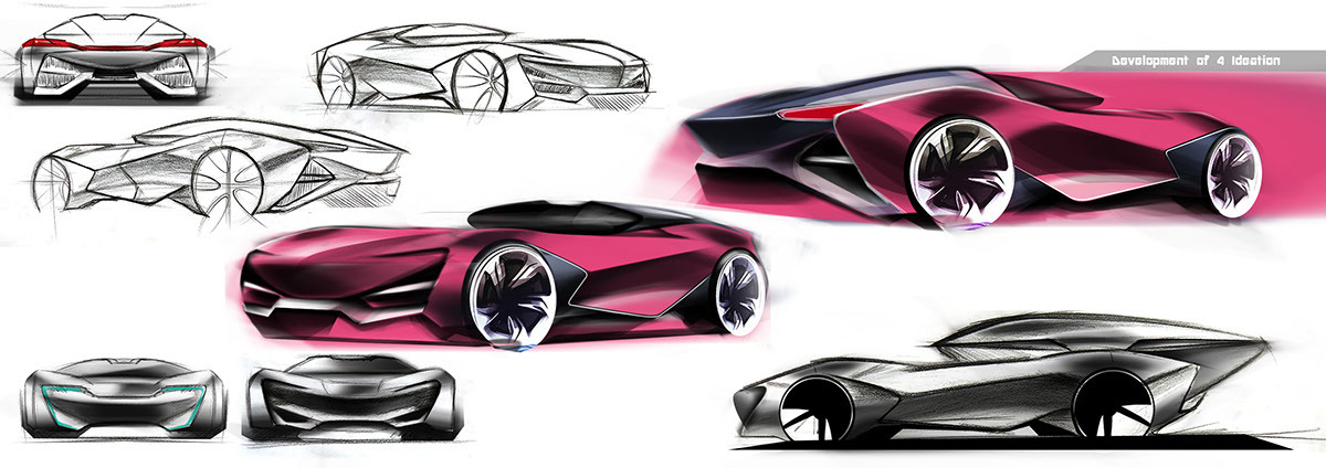 Automatic design，Sense of science and technology，Visual design，Fashion domineering，Unique shape，