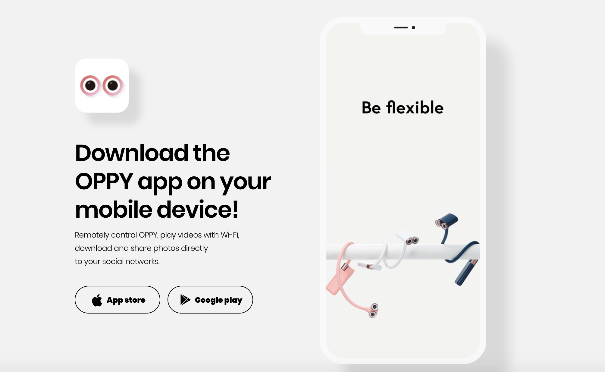 flexibility，camera，Oppy，
