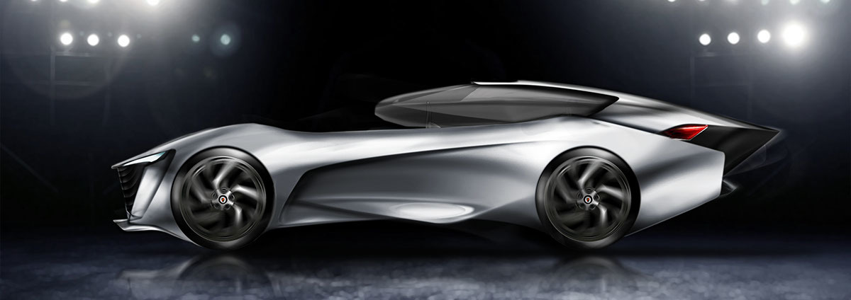 Automatic design，Sense of science and technology，Visual design，Fashion domineering，Unique shape，