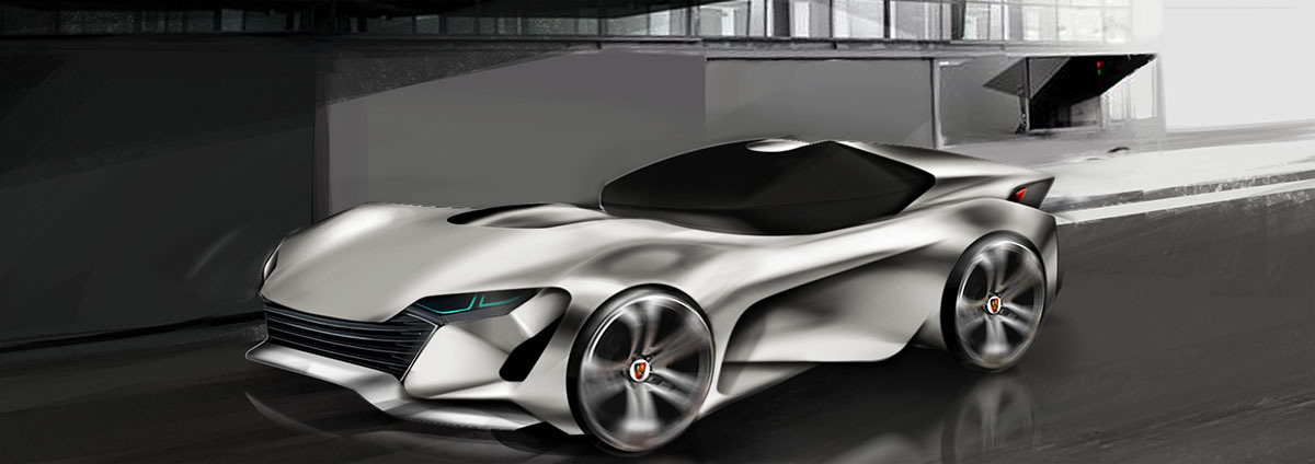 Automatic design，Sense of science and technology，Visual design，Fashion domineering，Unique shape，