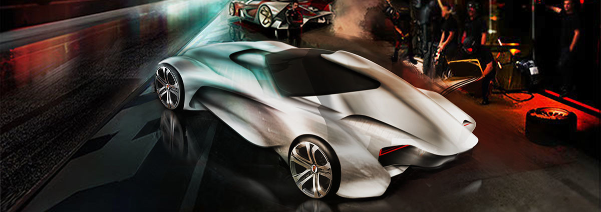 Automatic design，Sense of science and technology，Visual design，Fashion domineering，Unique shape，