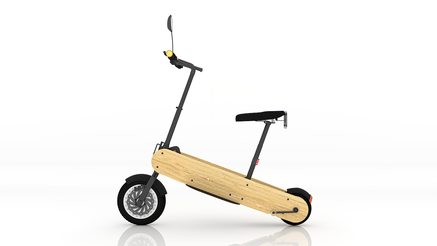 wooden ，Scooter，stick，