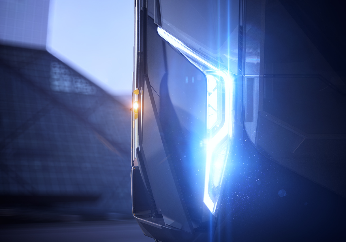 Automatic design，Full low floor，Technology design，Beautiful appearance，industrial design，